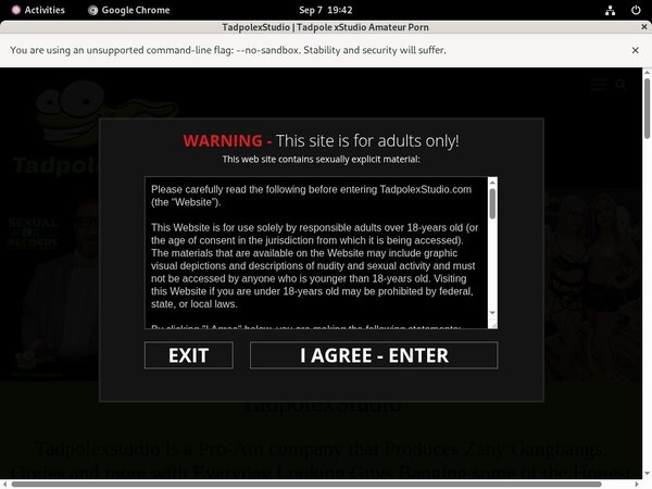 Tadpolexstudio.com Paypal Register