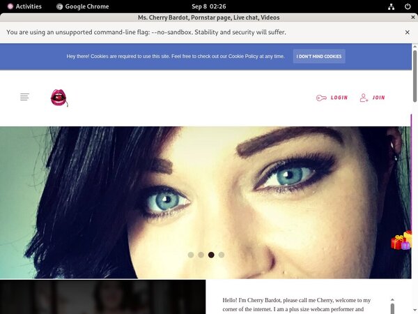 Trial Membership For Cherrybardot.com