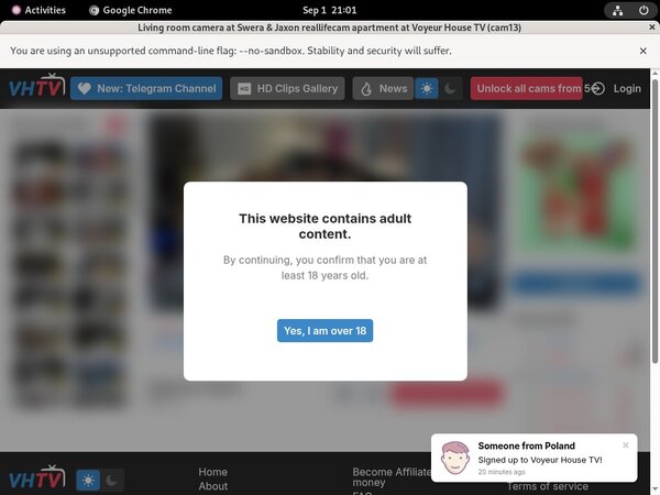 Tvhousevoyeur Premium Accounts