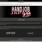 User Pass Handjob Japan