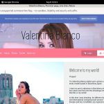 Valentinabiancox.com Member Login Free