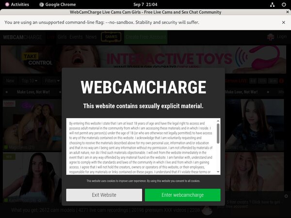 Webcam Charge Member Review