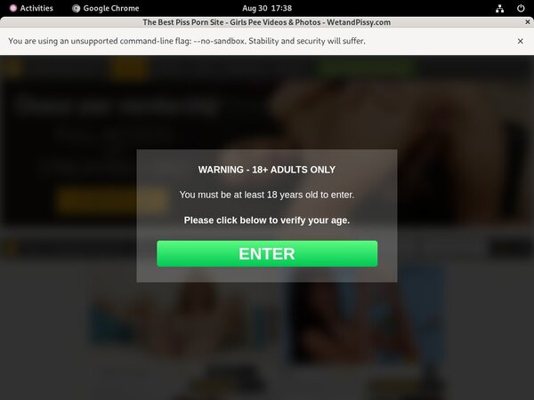 Wet And Pissy Premium Account Login
