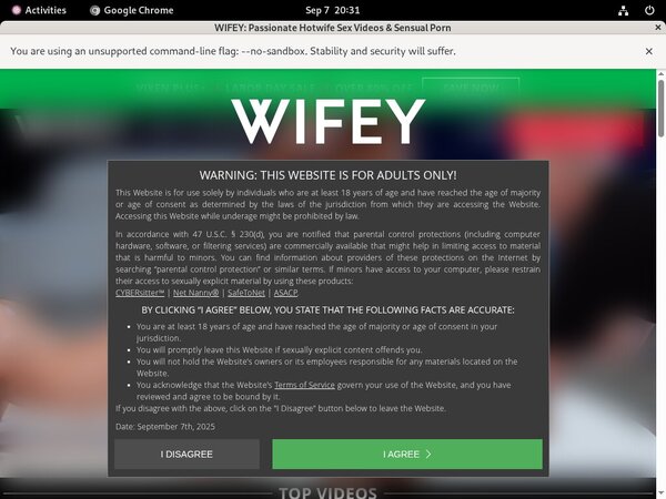 Wifey Discount Form