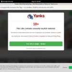 Yanks Login Account