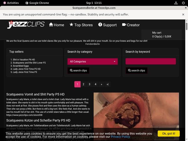 Yezzclips.com Eu Debit