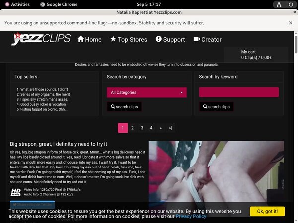 Yezzclips.com Free Code