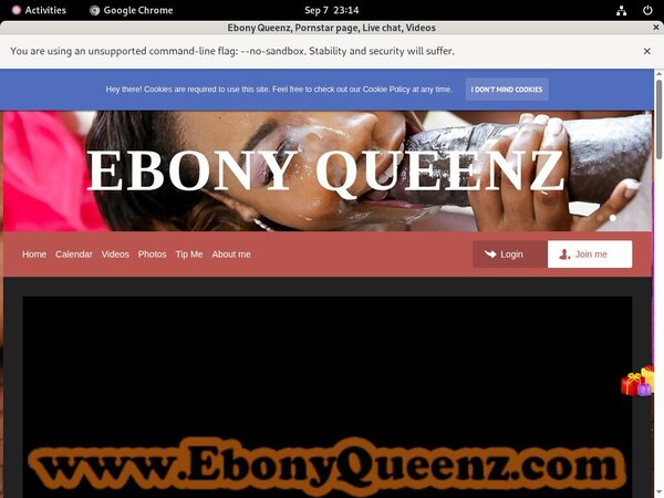 Ebony Queenz Ad