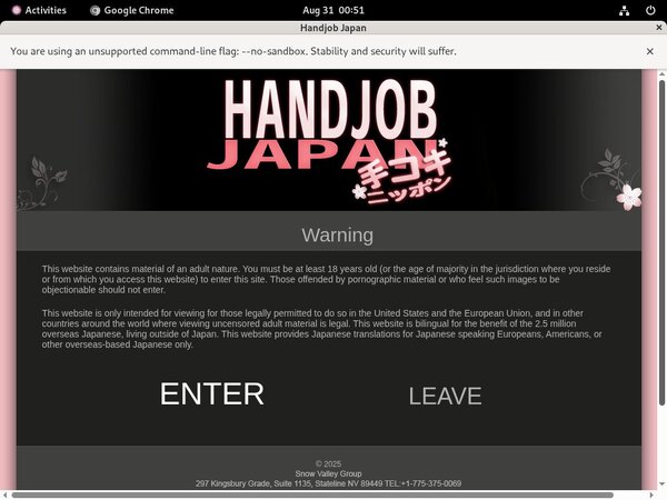 Handjobjapan.com Discount Username