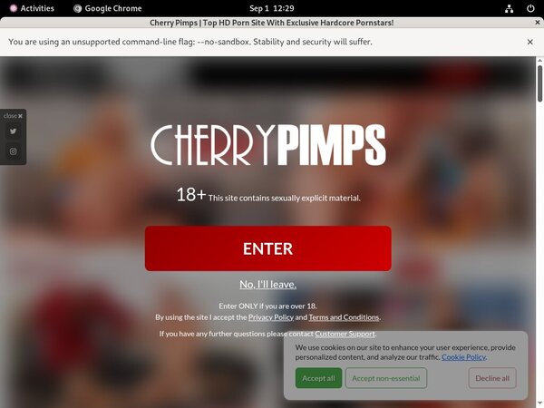 Cherry Pimps Login Info