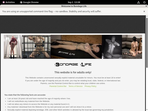 Bondage Life Paypal Trial