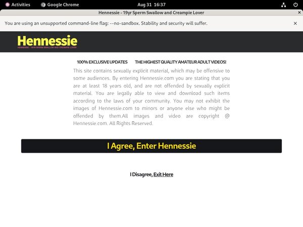 Premium Account Hennessie