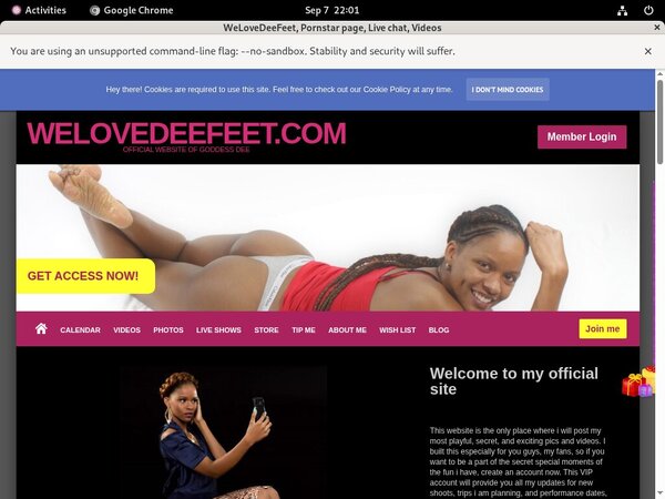 WeLoveDeeFeet Fetish