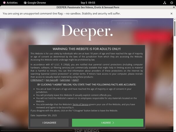 Trial Membership Deeper